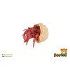Krab poustevník zooted plast 7cm