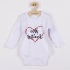 Body s potiskem New Baby celý tatínek - dárkové balení (Barva Červená, Velikost 50)