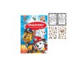 Omalovánky se samolepkami A4 Paw Patrol/Tlapková patrola 21x30cm