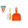 Uklízecí sada/uklízečka plast smetáček + lopatka v sáčku 20,5x29cm
