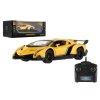 Auto RC Lamborghini plast 20cm 2,4GHz na dálk. ovládání na baterie se světlem v krabici 29x11x14cm