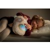 Sovička Usínáček plyš 25cm na baterie se světlem se zvukem v krabici 22x26x17cm 0m+