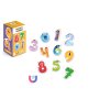 Magnety Čísla 10ks v krabičce 7x12x7cm