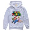 Dětská mikina s kapucí a potiskem Super Mario (mix barev)