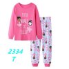 Dívčí dlouhá bavlněná pyžámka s potiskem (vel. 4-5 let)