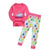 Dívčí dlouhá bavlněná pyžámka s potiskem (vel. 4-5 let)