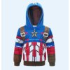 Chlapecká mikina s kapucou Marvel Heroes (vel. 4-5)