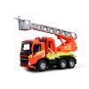 Auto hasiči s žebříkem Volvo Worxx plast 48cm 1:15 v krabici 50x30x20cm