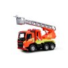 Auto hasiči s žebříkem Volvo Worxx plast 48cm 1:15 v krabici 50x30x20cm