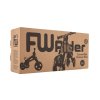 Odrážedlo FUNNY WHEELS Rider SuperSport bílé/tyrkys 2v1+popruh,výš.sedla28/30cm nos.25kg 18m+v krab.