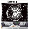 Tapisérie na zeď s motivem - Tarot, slunce a měsíc