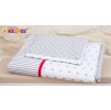 Baby Nellys Mantinel s povlečením Stars be Love č. 10 (Velikost povlečení 120x90)