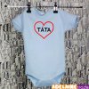 Baby Dejna Body kr. rukáv SRDÍČKO TÁTA - sv. modré (Velikost 62 (2-3m))