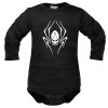 Body dlouhý rukáv Dejna Spider - černé (Velikost 80 (9-12m))