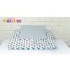 Polštářkový mantinel s povlečením Baby Nellys - č. Blo8 (Velikost povlečení 135x100)