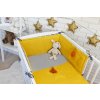 Baby Nellys 3 dílná sada Mantinel s povlečením vafelek - hořčicová (Velikost povlečení 120x90)