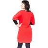 Be MaaMaa Těhotenské šaty/tunika EMMA - červená (Velikost oblečení L/XL)