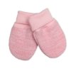 pletene kojenecke rukavicky vel 56 68 1 par ruzovy melirek