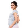Be MaaMaa Těhotenské triko/halenka Celina - světle šedá (Velikost oblečení XS (32-34))