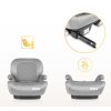 podsedak autosedacka irbis i size 125 150 cm s isofix bezova