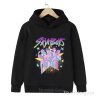 KPop Demon Hunters dětská černá mikina s potiskem (Huntrix, Saja Boys)