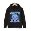 KPop Demon Hunters dětská černá mikina s potiskem (Huntrix, Saja Boys)