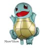 7ks narozeninové party balonky Pokémon Squirtle, modrá
