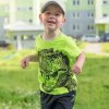 Chlapecká bavlněná trika s krátkými rukávy, různé motivy