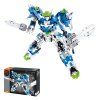 MECHANICAL MASTER Stavebnice Bojový robot modrý 941 ks 2