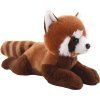 Plyšová panda červená ležící 26 cm