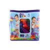 Mega Bloks Velký pytel kostek - modrý (80) DCH63