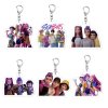 KPop Demon Hunters sady přívěsků na klíče nebo batoh (5-47 ks)