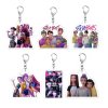KPop Demon Hunters sady přívěsků na klíče nebo batoh (5-47 ks)