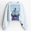 Dětské mikina - CROP TOP s 3D potiskem KPop Demon Hunters