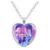 KPop Demon Hunters náhrdelník s přívěskem srdíčko