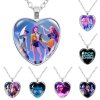 KPop Demon Hunters náhrdelník s přívěskem srdíčko (SKLAD)