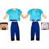 detsky kostym minecraft steve 104 116 s