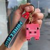 detska klicenka minecraft prase s poutkem a karabinou