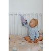 Zajíček/Zajíc babyted chrastítko plyš 30cm závěs na postýlku/kočárek na kartě v sáčku 0m+