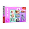 Puzzle Roztomilé kočky 33x22cm 60 dílků v krabici 21x14x4cm
