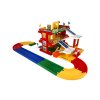 Garáž servis 3 patra + dráha 1,5m + 2 auta plast v krabici 59x40x15cm Wader