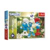 Puzzle Šmoulové - Začarovaný les 33x22cm 60 dílků v krabici 21x14x4cm