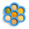 silikonova miska k mrazeni potravin 7 komor modra