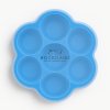 silikonova miska k mrazeni potravin 7 komor modra