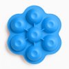 silikonova miska k mrazeni potravin 7 komor modra