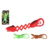 Teleskopické kleště Dinosaurus plast 21 cm 3 barvy na kartě (1 ks)