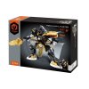 Stavebnice iM.MASTER mechanický bojový robot plast 370 dílků v krabici 31x23x6,5cm