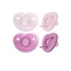 silikonovy dudlik soothie ruzova 0 6 m
