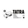 Auto Tatra 148 plast 72cm světlemodrá v krabici 12m+