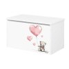 box na hracky nellys teddy love ruzovy